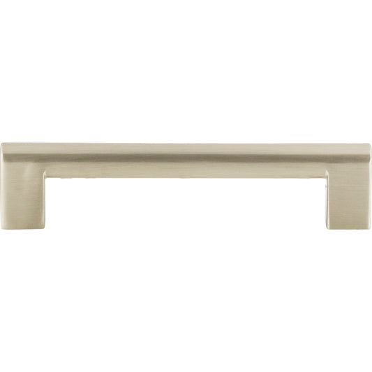 ATLAS A879-BN Round Rail 5 1/16" Center to Center Bar Pull - Brushed Nickel