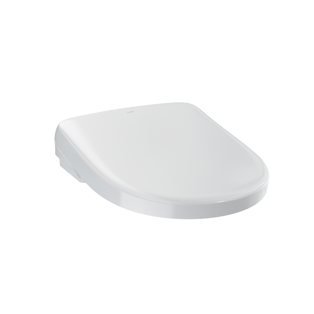 TOTO SW4725#01 Washlet S7 Electronic Bidet Toilet Seat With Ewater+ Bowl And Wand Cleaning And Contemporary Lid - Cotton White
