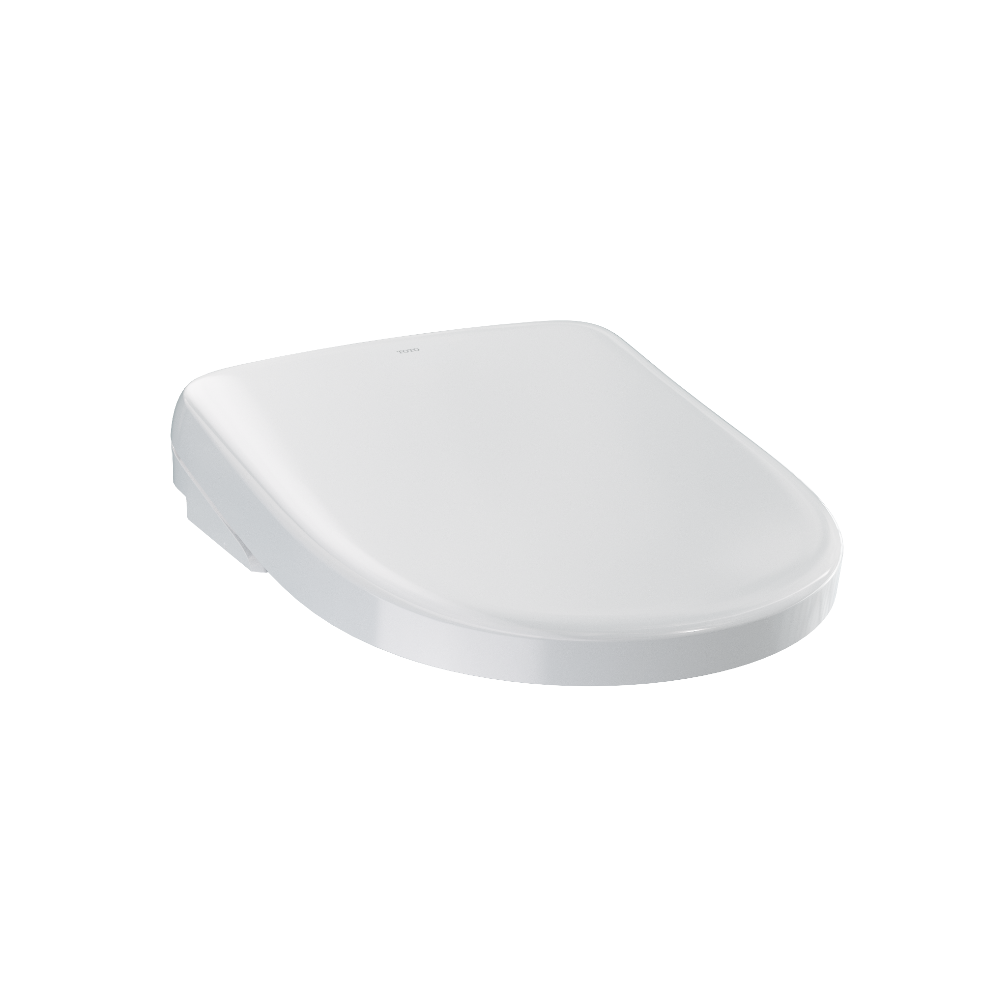 TOTO SW4725#01 Washlet S7 Electronic Bidet Toilet Seat With Ewater+ Bowl And Wand Cleaning And Contemporary Lid - Cotton White