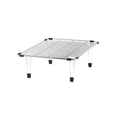 BLANCO 231608 Quatrus Stainless Steel Elevated Sink Grid for Quatrus Ergon, Cerana 33" and Cuvee 32" Super Single Sinks in Stainless Steel