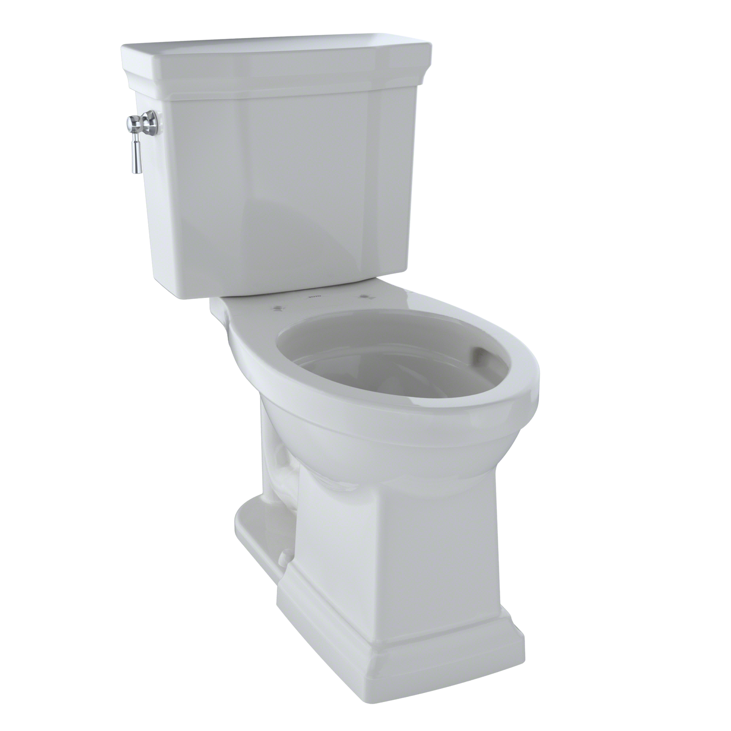 TOTO CST404CUFG#11 Promenade II 1G Two-Piece Elongated 1.0 GPF Universal Height Toilet with CEFIONTECT , Colonial White