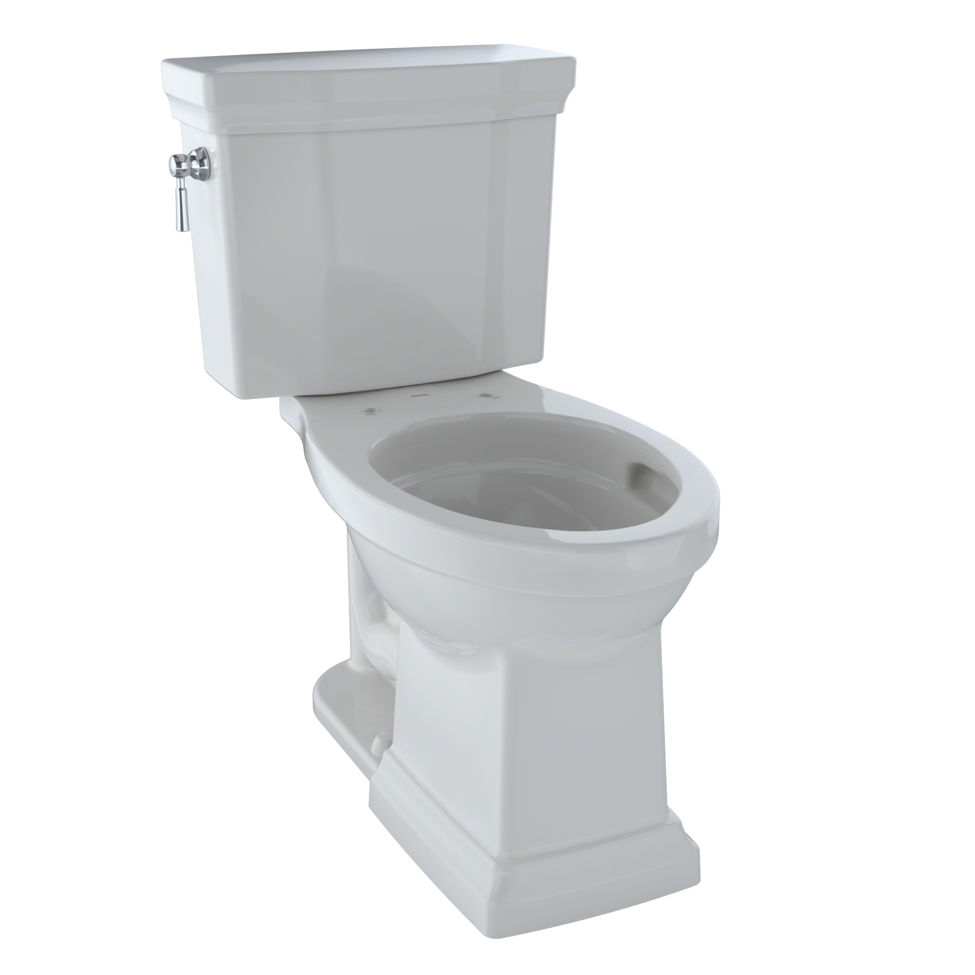 TOTO CST404CUFG#11 Promenade Ii 1G Two-Piece Elongated 1.0 Gpf Universal Height Toilet With Cefiontect - Colonial White