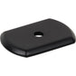 TOP KNOBS TK3270BLK Wescott Knob Backplate - Flat Black