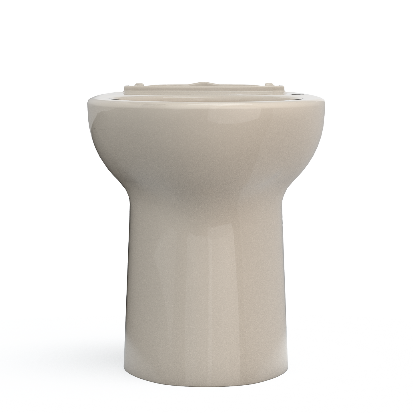 TOTO C776CEFG#03 Drake Elongated Universal Height Tornado Flush Toilet Bowl With Cefiontect - Bone