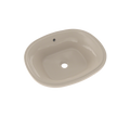 TOTO LT483G#03 Maris 17-5/8" X 14-9/16" Oval Undermount Bathroom Sink With Cefiontect - Bone