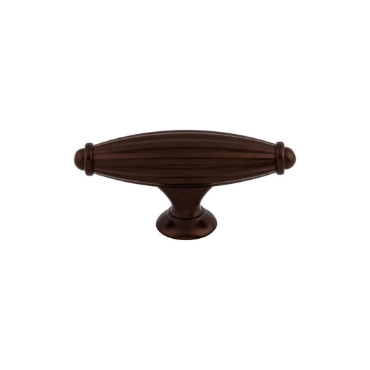 TOP KNOBS M1339 Tuscany 2 5/8" Length Bar Knob - Oil Rubbed Bronze