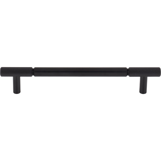 TOP KNOBS TK3242BLK Prestwick 6 5/16" Center to Center Bar Pull - Flat Black