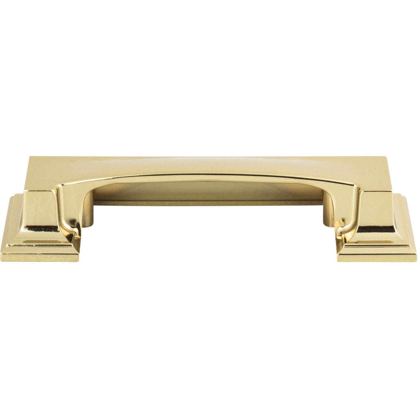 ATLAS 339-FG Sutton Place 3" Center to Center Cup/Bin Pull , French Gold