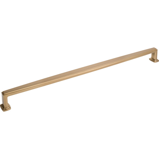 JEFFREY ALEXANDER 171-18SBZ Richard 18" Center-to-Center Appliance Pull - Satin Bronze