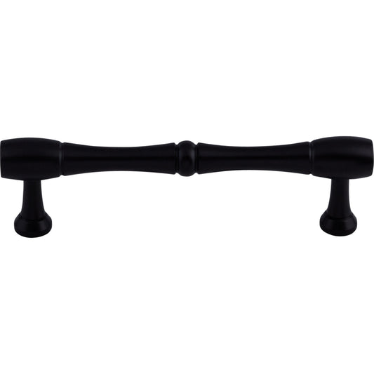 TOP KNOBS M795-96 Nouveau Bamboo 3 3/4" Center to Center Bar Pull - Patina Black