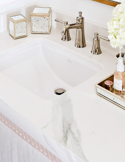 HANSGROHE 04774830 Joleena Widespread Faucet 100 with Pop-Up Drain, 1.2 GPM - Polished Nickel