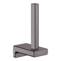 HANSGROHE 41756340 AddStoris Spare Toilet Paper Holder - Brushed Black Chrome