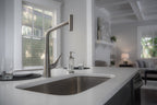 HANSGROHE 14884801 Metris Select HighArc Kitchen Faucet, 1-Spray Pull-Out, 1.75 GPM - Stainless Steel Optic