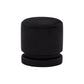 TOP KNOBS TK57BLK Oval 1" Length Oval Knob - Flat Black