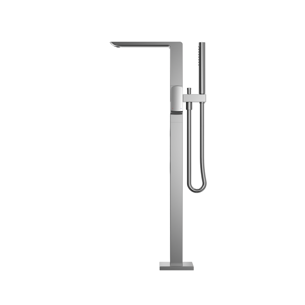 TOTO TBG02306U#CP Gr Single-Handle Freestanding Tub Filler Faucet With Handshower - Polished Chrome