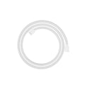 AXOR 28259700 ShowerSolutions Textile Hose with Cylindrical and Conical Nut, 63" - Matte White