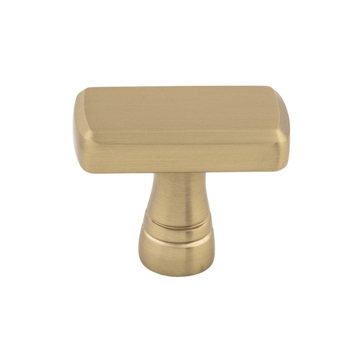 TOP KNOBS TK850HB Kingsbridge 1 3/8" Length Rectangle Knob - Honey Bronze