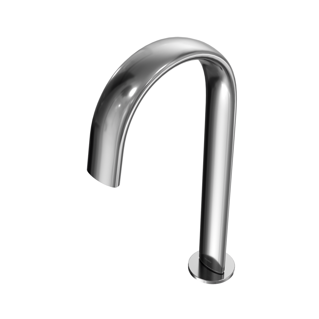 TOTO TLE24008U1#CP Gooseneck Vessel Ecopower Or Ac 0.5 Gpm Touchless Bathroom Faucet Spout - Polished Chrome