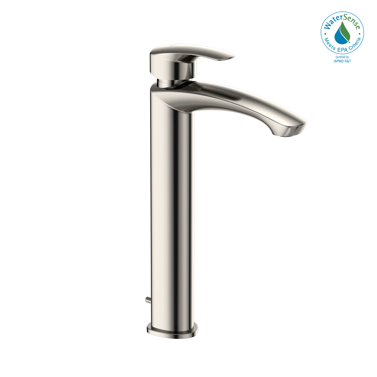 TOTO TLG09305U#PN Gm 1.2 Gpm Single Handle Vessel Bathroom Sink Faucet With Comfort Glide Technology - Polished Nickel