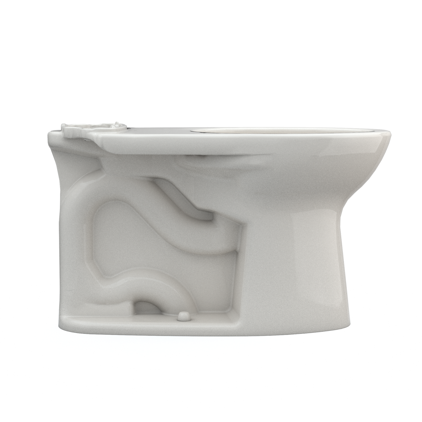 TOTO C776CEFG#12 Drake Elongated Universal Height TORNADO FLUSH Toilet Bowl with CEFIONTECT , Sedona Beige