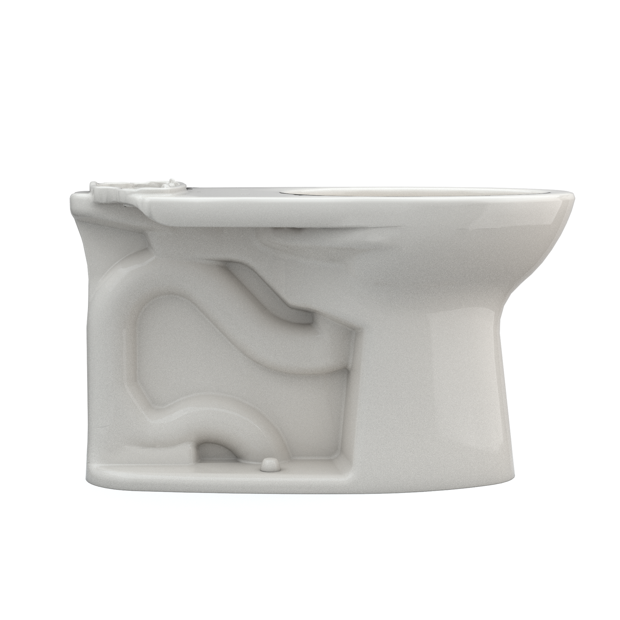 TOTO C776CEFG#12 Drake Elongated Universal Height Tornado Flush Toilet Bowl With Cefiontect - Sedona Beige