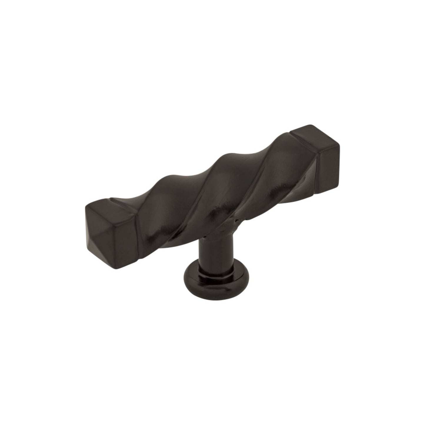 TOP KNOBS M740 Square Twist 3 3/16" Length Bar Knob - Patina Black