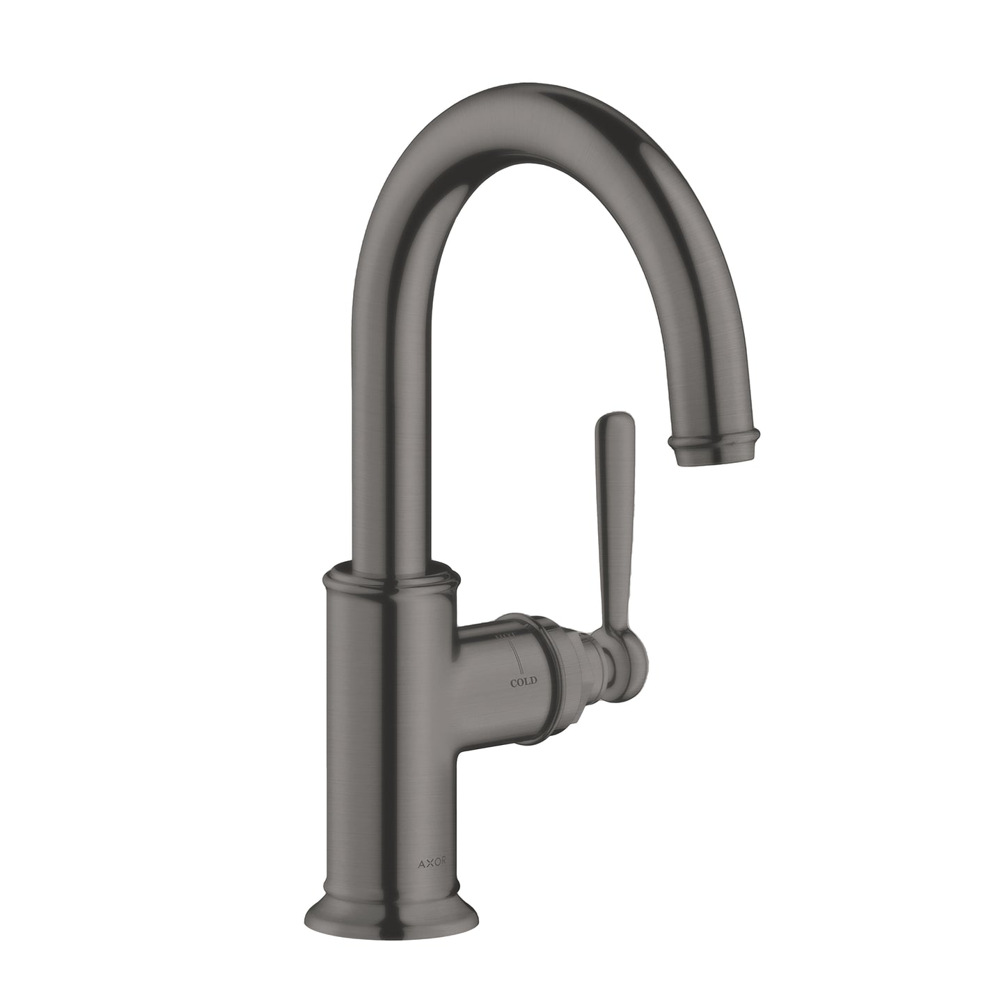AXOR 16583341 Montreux Bar Faucet, 1.5 GPM - Brushed Black Chrome