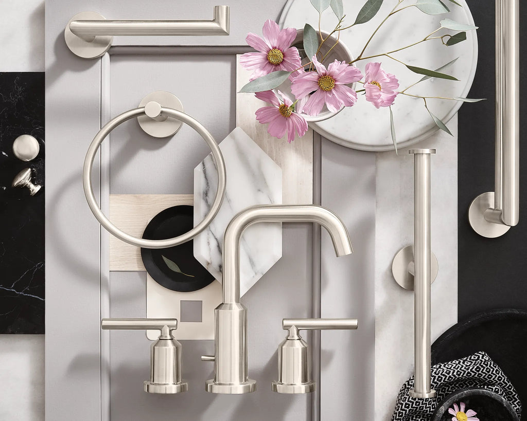 MOEN Y5709BN Arlys  Single-Post Paper Holder In Brushed Nickel