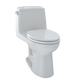 TOTO MS854114EL#11 Eco UltraMax One-Piece Elongated 1.28 GPF ADA Compliant Toilet , Colonial White