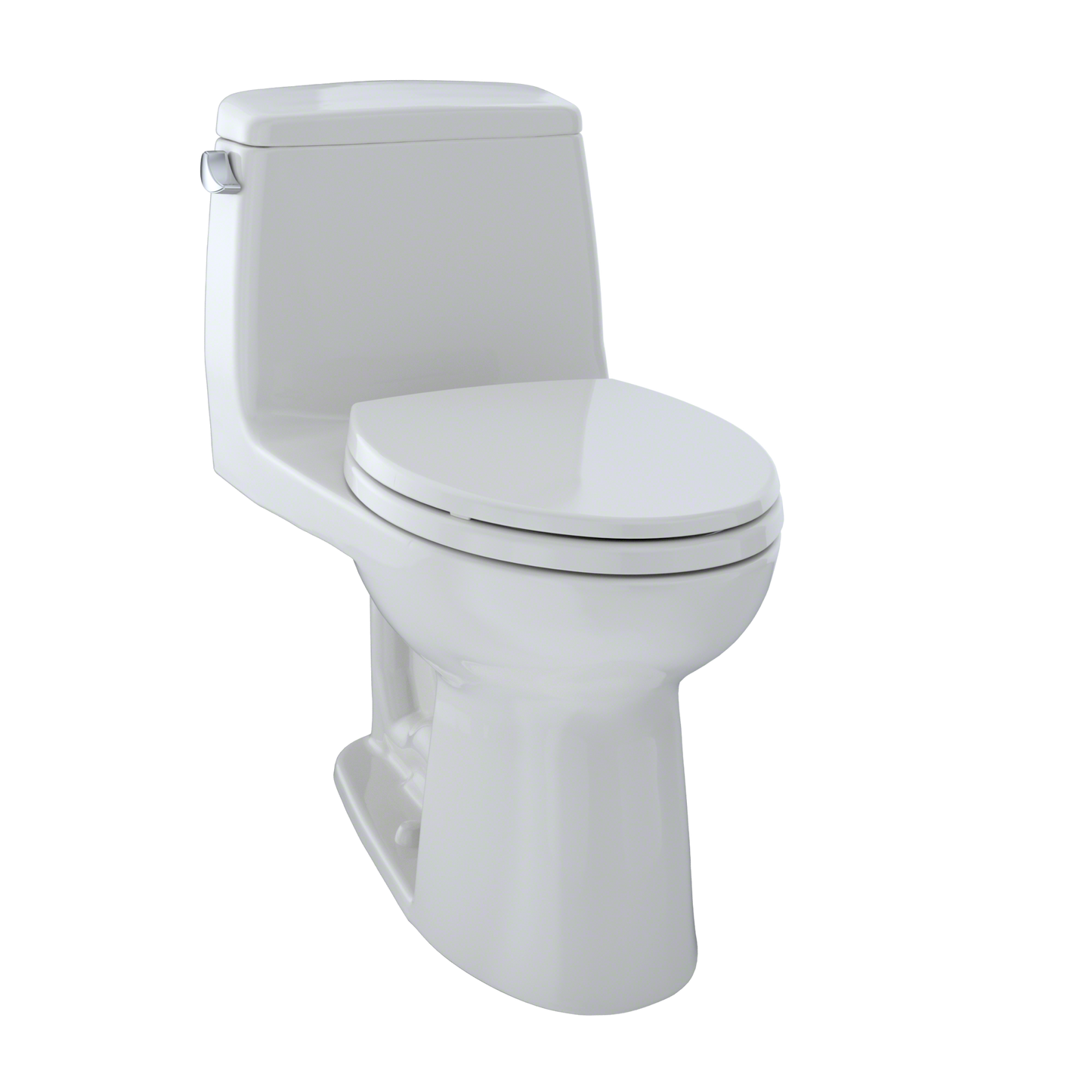 TOTO MS854114EL#11 Eco UltraMax One-Piece Elongated 1.28 GPF ADA Compliant Toilet , Colonial White