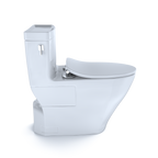 TOTO MS624234CEFG#01 Legato One-Piece Elongated 1.28 Gpf Toilet With Cefiontect And Softclose Seat - Cotton White
