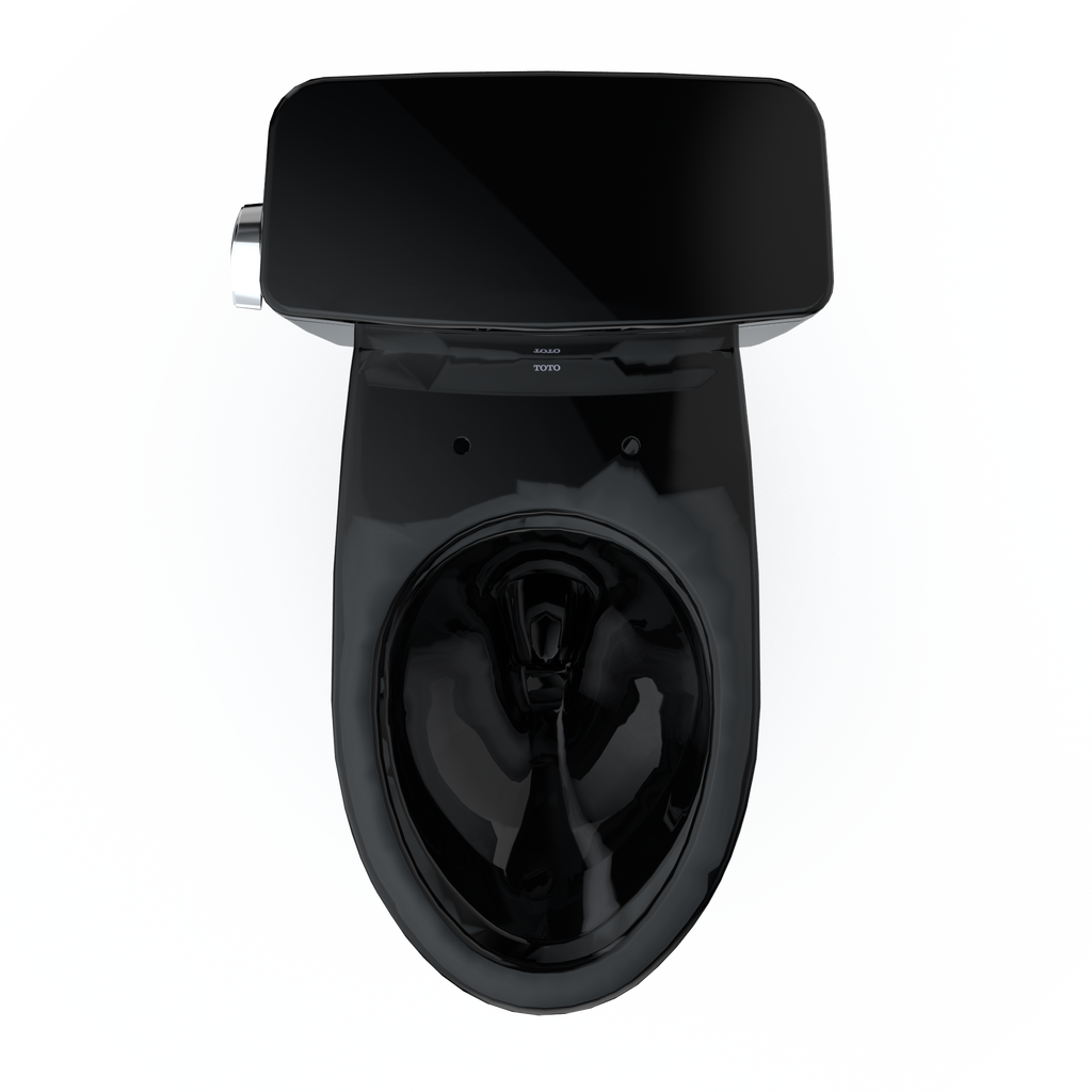 TOTO CST776CS#51 Drake Two-Piece Elongated 1.6 Gpf Tornado Flush Toilet - Ebony