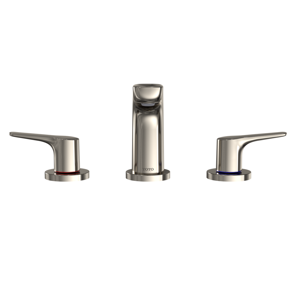 TOTO TLG03201U#PN Gs 1.2 Gpm Two Handle Widespread Bathroom Sink Faucet - Polished Nickel