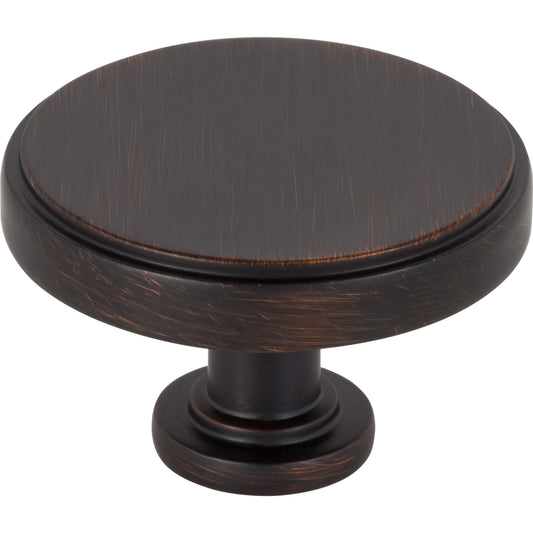 JEFFREY ALEXANDER 171L-DBAC Richard 1-3/4" Diameter Round Knob - Brushed Oil Rubbed Bronze