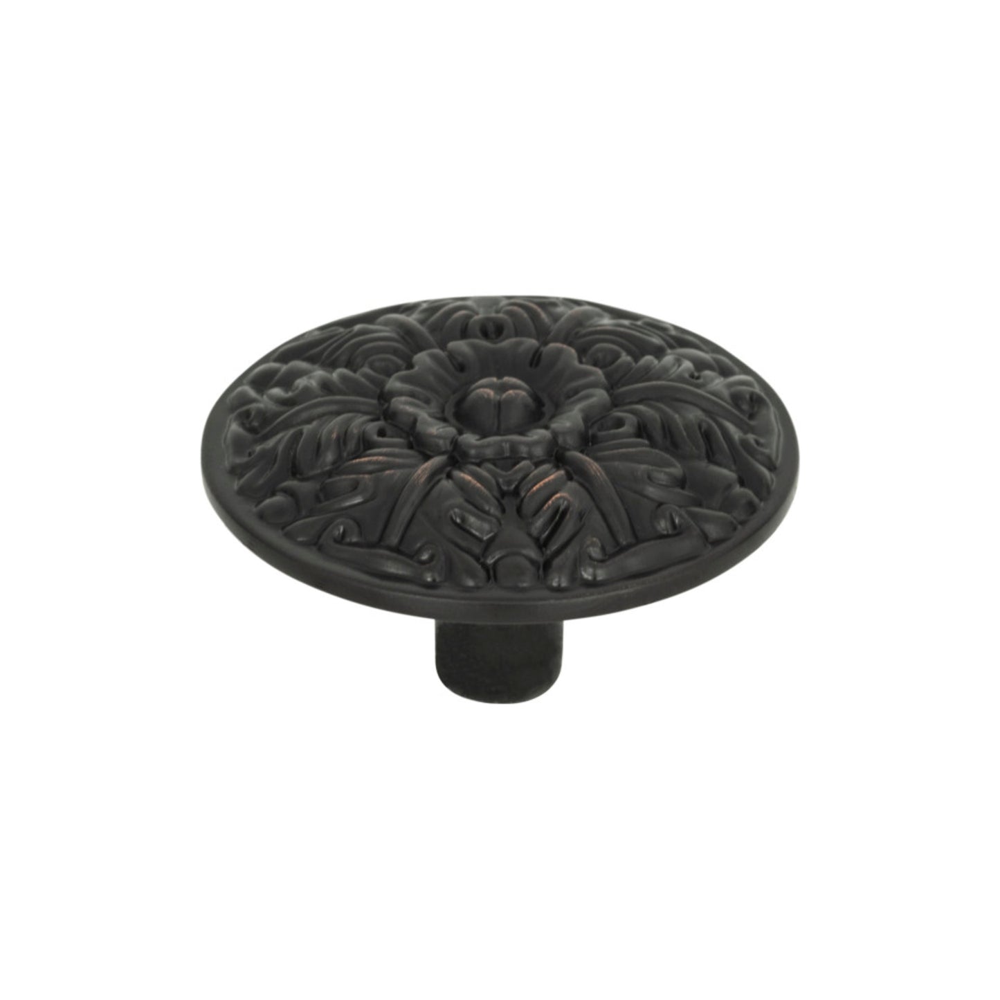 ATLAS 138-VB Hammered Medallion 1-1/2" Diameter Round Knob , Venetian Bronze