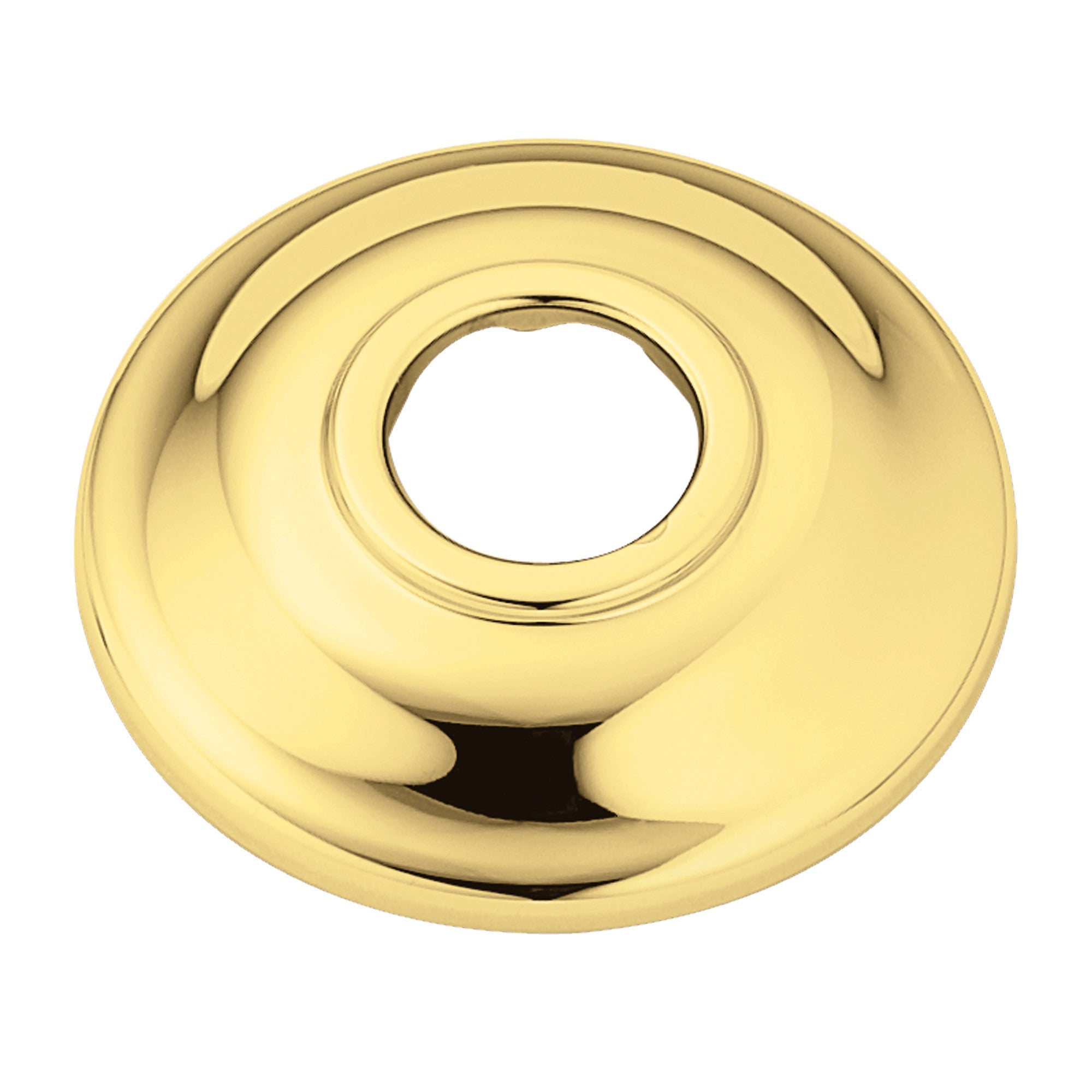 MOEN AT2199P Shower Arm Flange (2.5”L X 2.5”W X .5”H) - Polished Brass