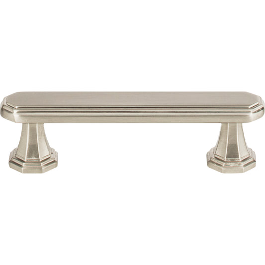 ATLAS 320-BRN Dickinson 3" Center to Center Bar Pull - Brushed Nickel