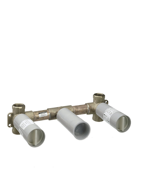 AXOR Rough, Wall-Mounted Widespread Faucet