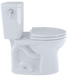 TOTO CST453CUFG#03 Drake II 1G Two-Piece Round 1.0 GPF Universal Height Toilet with CEFIONTECT , Bone