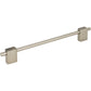 ATLAS 297-BRN Element 7 9/16" Center to Center Bar Pull - Brushed Nickel