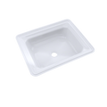 TOTO LT973G#01 Guinevere Rectangular Undermount Bathroom Sink With Cefiontect - Cotton White