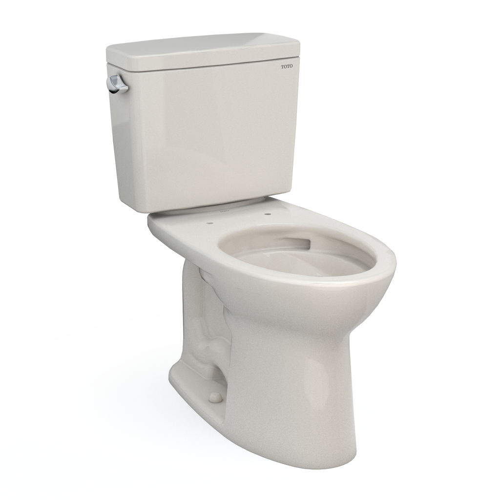 TOTO CST776CSG#12 Drake Two-Piece Elongated 1.6 Gpf Tornado Flush Toilet With Cefiontect - Sedona Beige
