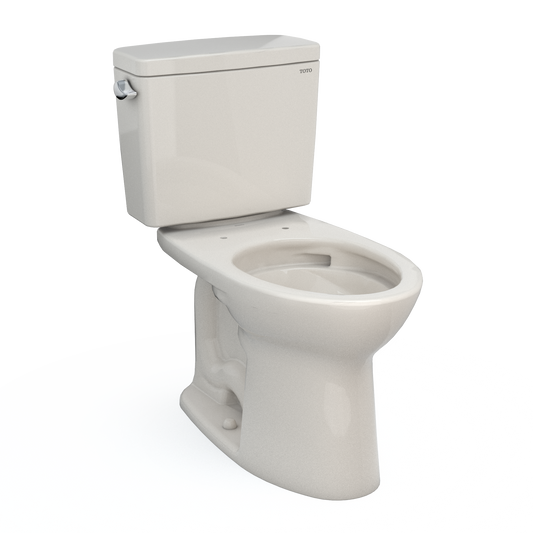 TOTO CST776CSG#12 Drake Two-Piece Elongated 1.6 Gpf Tornado Flush Toilet With Cefiontect - Sedona Beige