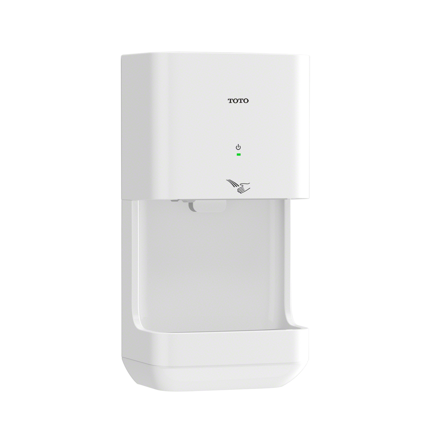 TOTO HDR101#WH Clean Dry High-Speed Hand Dryer -