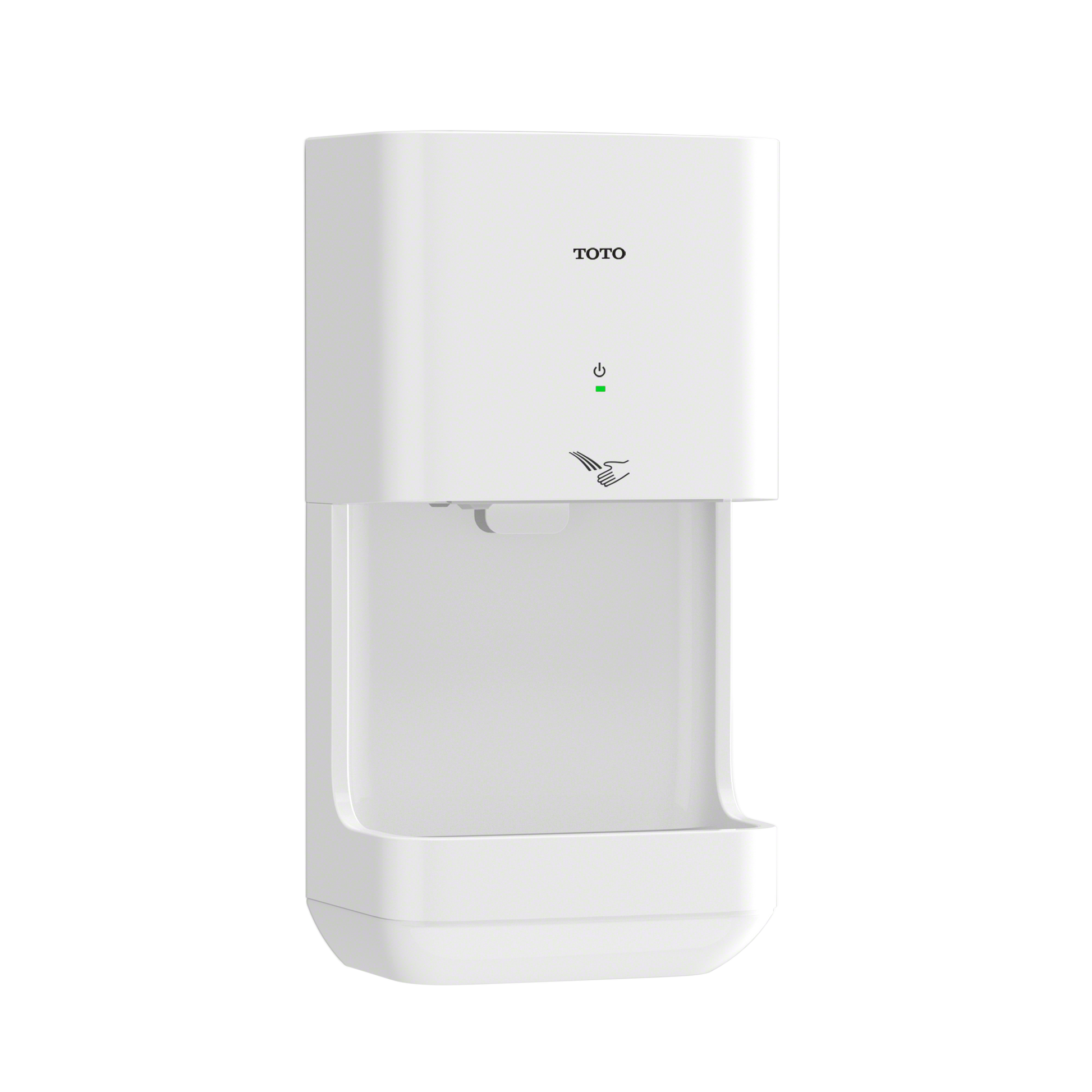 TOTO HDR101#WH Clean Dry High-Speed Hand Dryer -