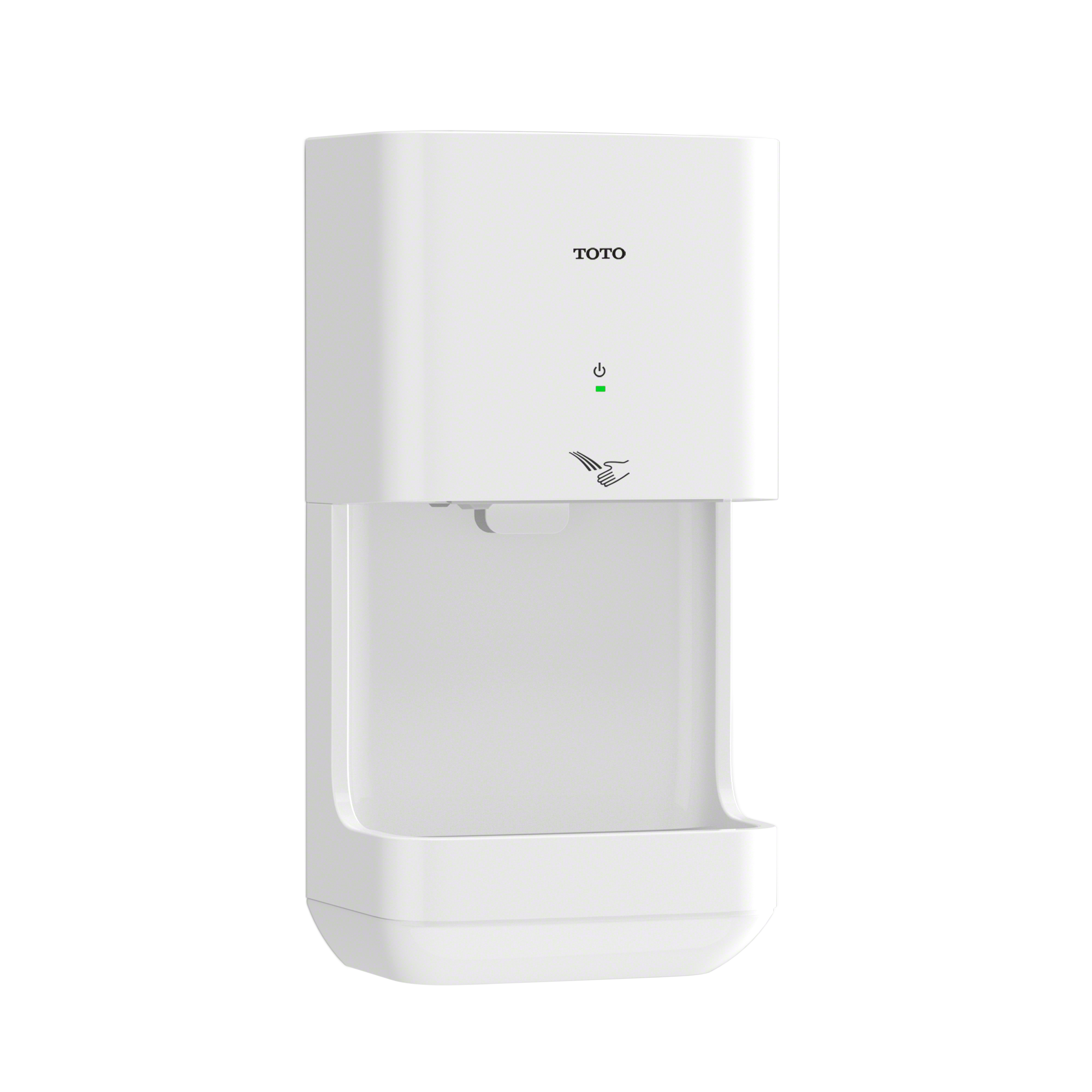 TOTO HDR101#WH Clean Dry High-Speed Hand Dryer -