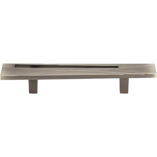 ATLAS 253L-BRN Modernist Left 3" Center to Center Bar Pull , Brushed Nickel