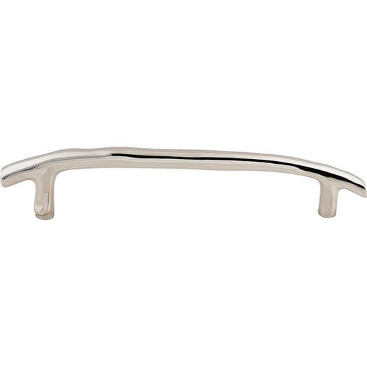 TOP KNOBS M1968 Aspen II Twig 8" Center to Center Bar Pull - Polished Nickel