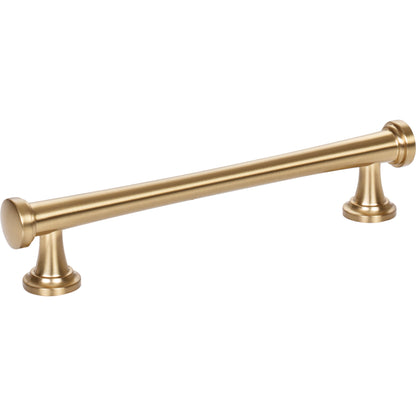 ATLAS 350-WB Browning 5 1/16" Center to Center Bar Pull - Warm Brass