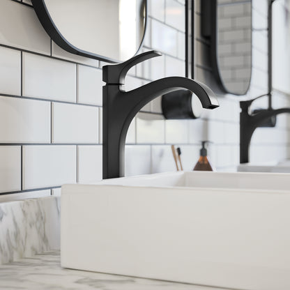 HANSGROHE 04811670 Locarno Single-Hole Faucet 210, 1.2 GPM - Matte Black
